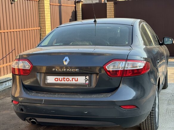 2012 Renault Fluence I, серый, 750000 рублей - вид 2