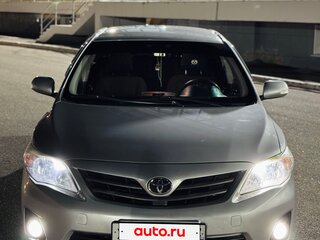 2012 Toyota Corolla X (E140, E150) Рестайлинг, серебристый, 849000 рублей, вид 2
