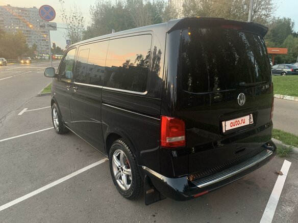 2011 Volkswagen Multivan T5 Рестайлинг, чёрный - вид 5