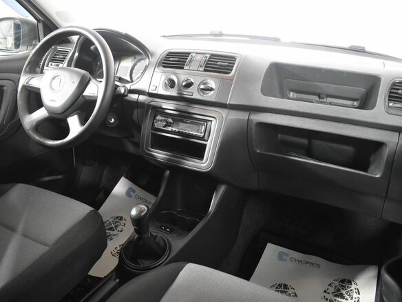 2013 Skoda Fabia II Рестайлинг, белый - вид 5