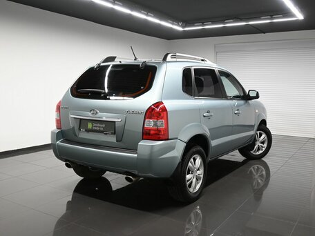 2008 Hyundai Tucson I, голубой, 795000 рублей, вид 2