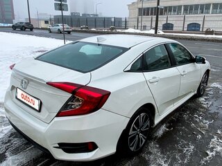 2017 Honda Civic X, белый, 1400000 рублей, вид 4