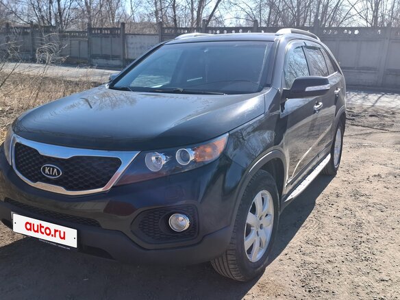 2012 Kia Sorento II, чёрный, 1500000 рублей - вид 1
