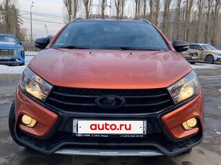 2018 Lada (ВАЗ) Vesta SW I, оранжевый, 990000 рублей, вид 2