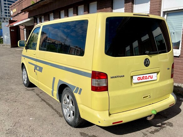 2004 Volkswagen Multivan T5, жёлтый, 1350000 рублей - вид 7