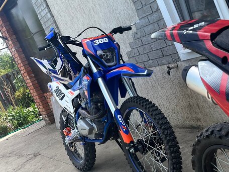 2024 Motoland Enduro 300, синий, 200000 рублей, вид 4