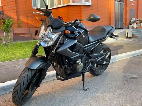 2010 Yamaha XJ6 (FZ6R), чёрный, 495000 рублей, вид 2