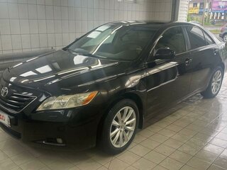 2007 Toyota Camry VI (XV40), чёрный, 1350000 рублей, вид 1