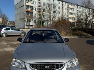 2006 Hyundai Accent ТагАЗ II, серый, 405000 рублей, вид 2