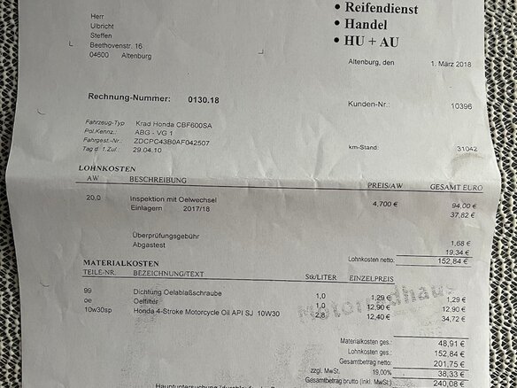2010 Honda CBF 600, красный, 480000 рублей - вид 7
