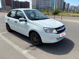 2012 Lada (ВАЗ) Granta I, белый, 500000 рублей, вид 1