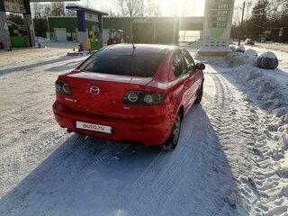 2008 Mazda 3 I (BK) Рестайлинг, красный, 480000 рублей, вид 3
