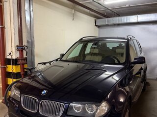 2007 BMW X3 30i I (E83) Рестайлинг, синий, 1350000 рублей, вид 1
