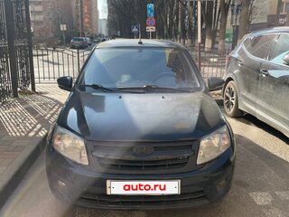 2015 Lada (ВАЗ) Granta I, чёрный, 350000 рублей, вид 1