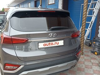 2019 Hyundai Santa Fe IV, серый, 2850000 рублей, вид 4