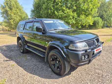 2007 Mitsubishi Pajero Sport I Рестайлинг, чёрный, 1400000 рублей, вид 4