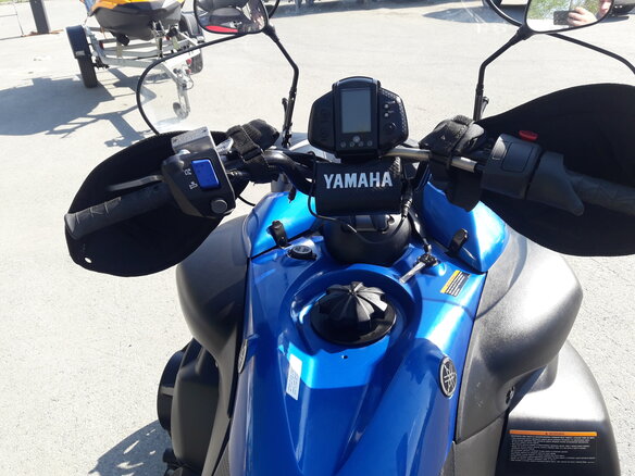 2014 Yamaha Venture, синий - вид 8