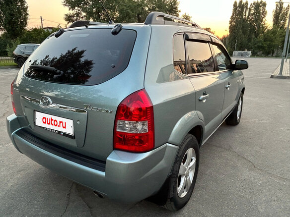 2007 Hyundai Tucson I, голубой, 999999 рублей - вид 7