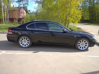 2008 BMW 7 серии 730i IV (E65/E66) Рестайлинг, чёрный, 1100000 рублей, вид 5