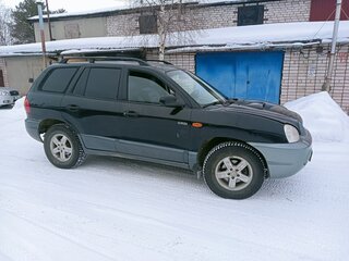 2001 Hyundai Santa Fe I, чёрный, 450000 рублей, вид 2