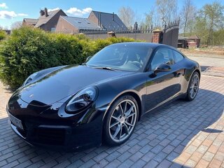 2017 Porsche 911 Carrera VII (991) Рестайлинг, чёрный, 8500000 рублей, вид 1