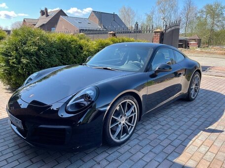 2017 Porsche 911 Carrera VII (991) Рестайлинг, чёрный, 8800000 рублей, вид 1