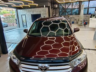 2012 Toyota Highlander II (XU40) Рестайлинг, пурпурный, 2100000 рублей, вид 4