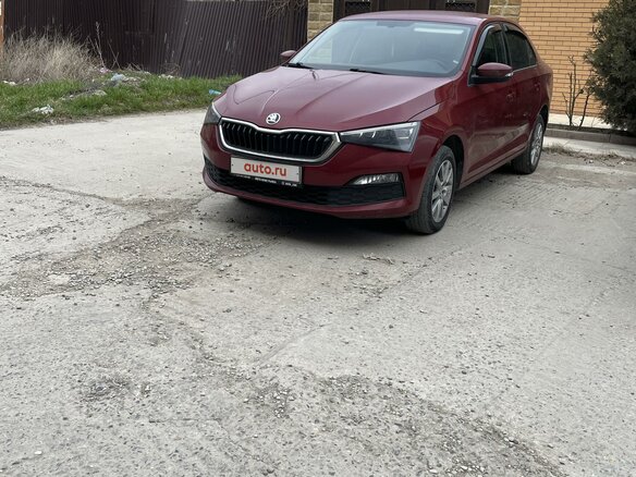 2021 Skoda Rapid II, красный, 1700000 рублей
