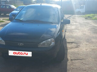 2011 Lada (ВАЗ) Kalina I, чёрный, 270000 рублей, вид 1