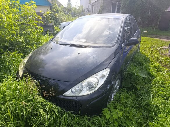 2006 Peugeot 307 I Рестайлинг, чёрный, 330000 рублей - вид 7
