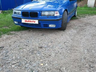 1997 BMW 3 серии Compact 318i III (E36), синий, 500000 рублей, вид 4