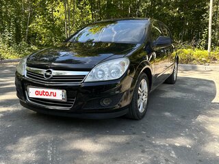 2010 Opel Astra H Рестайлинг, чёрный, 450000 рублей, вид 1
