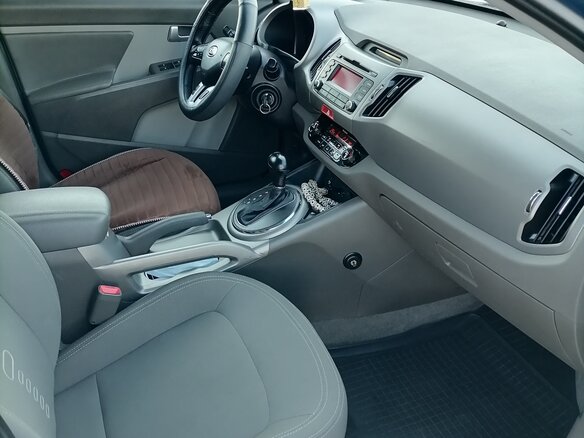 2010 Kia Sportage III, синий - вид 3