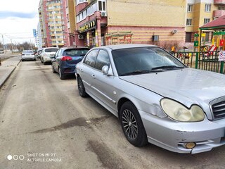 2004 Hyundai Sonata ТагАЗ IV (EF) Рестайлинг, серебристый, 250000 рублей, вид 3