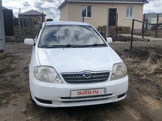 2001 Toyota Corolla IX (E120, E130), белый, 420000 рублей, вид 1