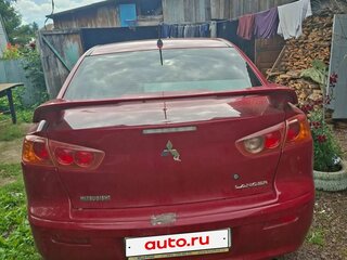 2007 Mitsubishi Lancer X, красный, 550000 рублей, вид 2