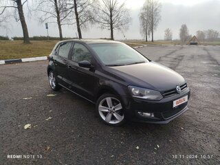 2010 Volkswagen Polo V, чёрный, 890000 рублей, вид 5