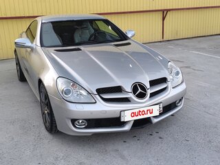 2008 Mercedes-Benz SLK-Класс 200 II (R171) Рестайлинг, серебристый, 1950000 рублей, вид 3