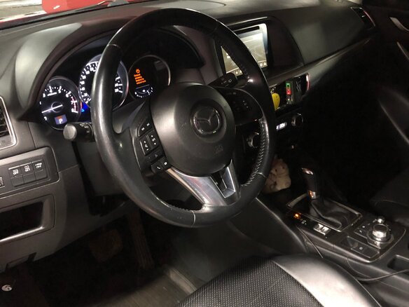 2015 Mazda CX-5 I Рестайлинг, красный, 1800000 рублей - вид 4