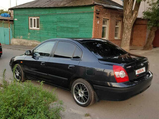2008 Hyundai Elantra ТагАЗ III (XD2) Рестайлинг, чёрный, 700000 рублей, вид 4
