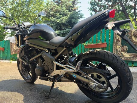 2010 Kawasaki ER-4N, чёрный, 385000 рублей, вид 2