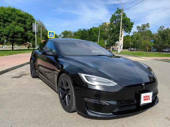 2021 Tesla Model S Plaid I Рестайлинг 2, чёрный, 8600000 рублей - вид 6