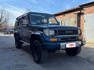 1995 Toyota Land Cruiser Prado 70 Series, синий, 1750000 рублей, вид 1