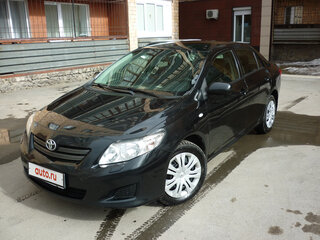 2008 Toyota Corolla X (E140, E150), чёрный, 1600000 рублей, вид 1