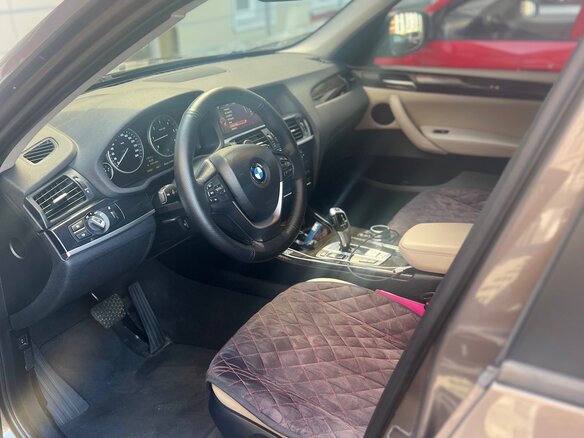 2013 BMW X3 20d xDrive II (F25), коричневый, 2300000 рублей - вид 5