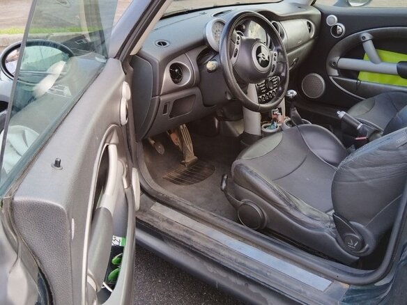 2004 Mini Hatch Cooper S I (R50), зелёный, 450000 рублей - вид 15