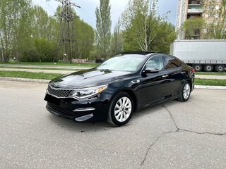 2017 Kia Optima IV, чёрный, 1990000 рублей, вид 1