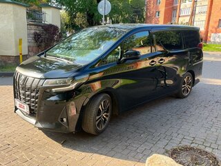 2019 Toyota Alphard III Рестайлинг, чёрный, 4450000 рублей, вид 1