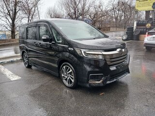 2019 Honda Stepwgn Spada V Рестайлинг, чёрный, 2190000 рублей, вид 1