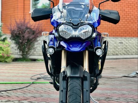 2012 Triumph Tiger Explorer, синий, 750000 рублей, вид 1